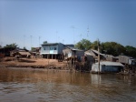 Casas en el rio Mekong