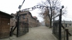 campo de Auschwitz, entrada