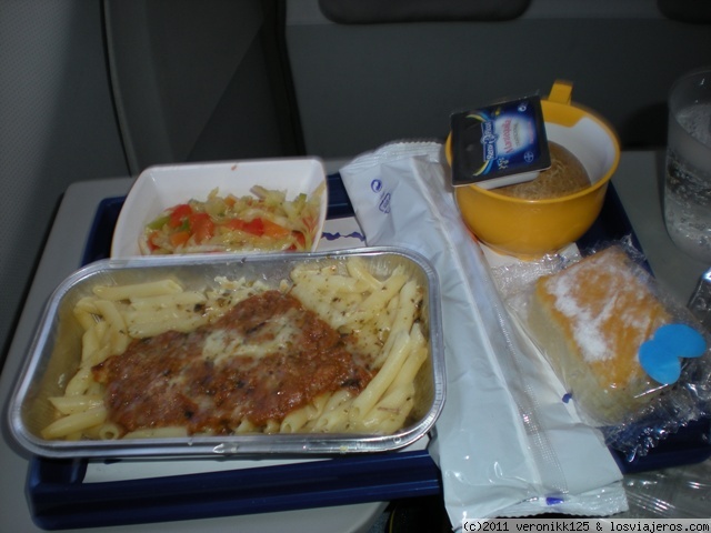 Comida de avion