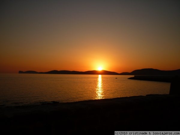 atardecer en Alghero