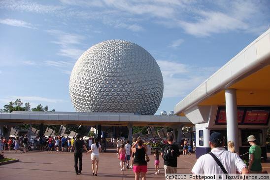 Entrada a Epcot