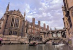 Puente de los suspiros en Cambridge