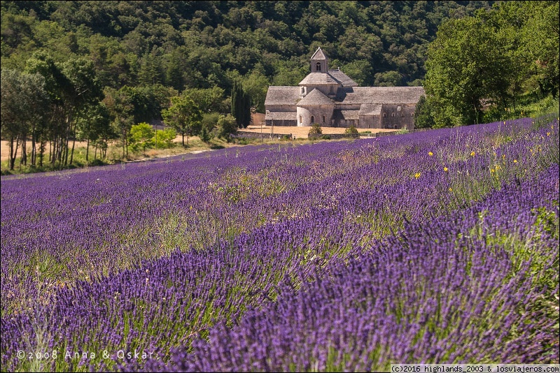 Abadía Notre-Dame de Sénanque, Provenza (Francia)