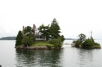 Thousand Islands, thousand  "casitas " in the river