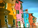 Reflejos en el canal, Burano