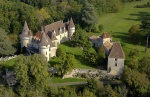 Castillo o Château de Bridoire - Ribagnac, Dordoña, Nouvelle-Aquitaine, Francia