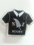Imán de nevera de la camiseta de los All Black.