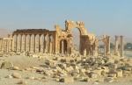 Palmira, y su famoso Arco del Triunfo (Siria)