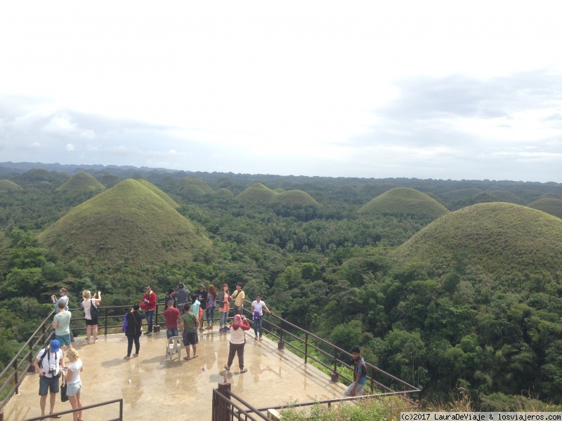 Montañas de chocolate en la isla de bohol