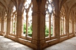 Side of the cloisters of Santes Creus (Tarragona)