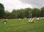 En un parque de Londres.