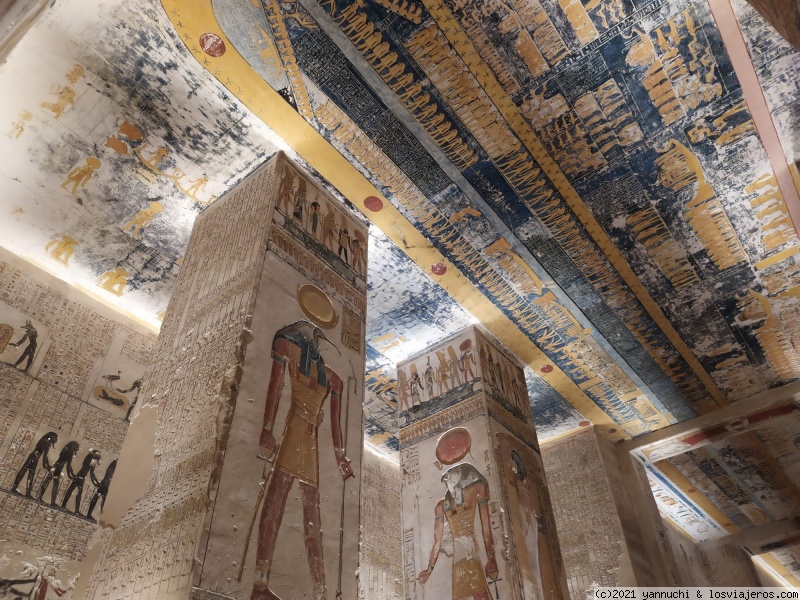 Egipto - Luxor - Valle de los reyes - Tumba de Ramsés VVI