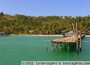 Llegando al paraiso. Koh Rock