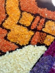 Detalle del tapiz Floral