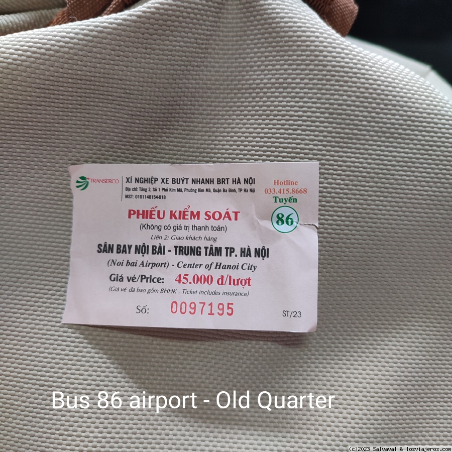 Bus 86 - Hanoi