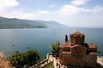 Lago Ohrid. Macedonia