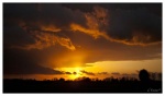 Atardecer en Normandia.