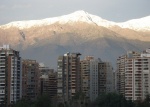 Santiago invernal en Junio