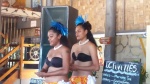 Danzas polinesias en BEACHCOMBER Island, FIYI