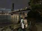 Puente de Manhattan por la noche