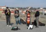 Bridge Band - los músicos más famosos del Puente de Carlos (Praga)