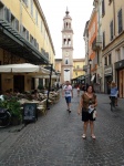 Vista de una calle de Parma.