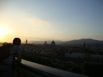 Atardecer en Piazzale Michelangelo
