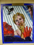 London: 'Psycho' mosaic