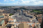 Vista de Roma desde el Vaticano