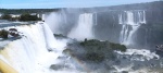 Vista cataratas Iguazú desde  Brasil