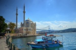 Mezquita de Ortakoy, Estambul, Turquía