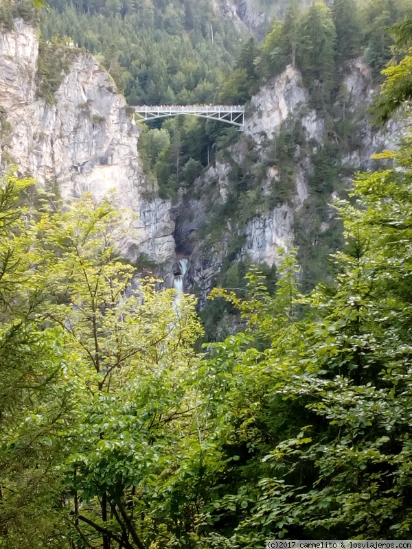 Puente Marienbrücke - Castillo de Neuschwanstein