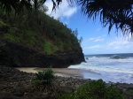 Hanakapi´ai Beach. Kalalau trail.Kauai