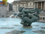 Fuente en Trafalgar Square