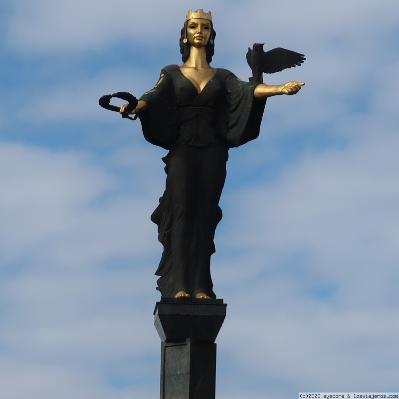 La estatua de santa Sofía