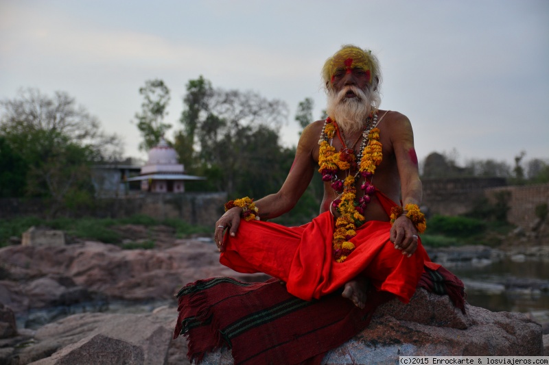 Santon en Orchha, India