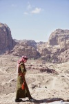 Guardia en Petra (Jordania)
