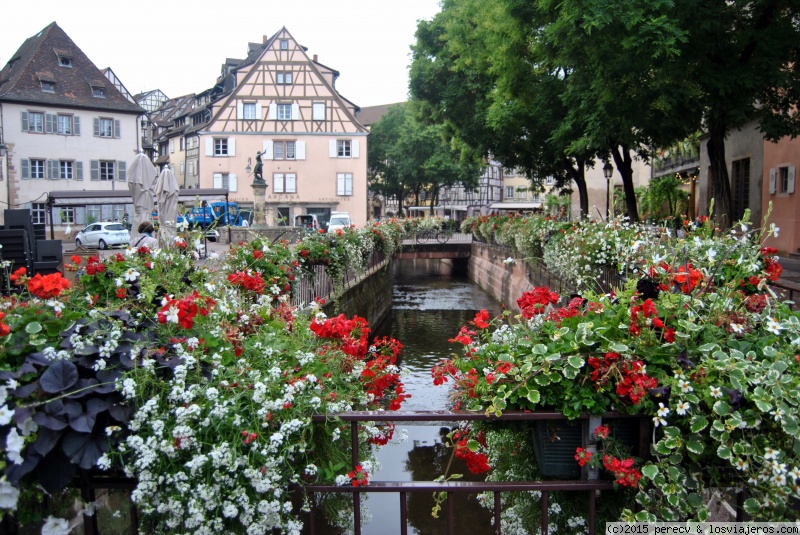 Canal en Colmar, Alsacia