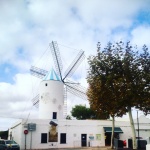 windmill in Menorca
