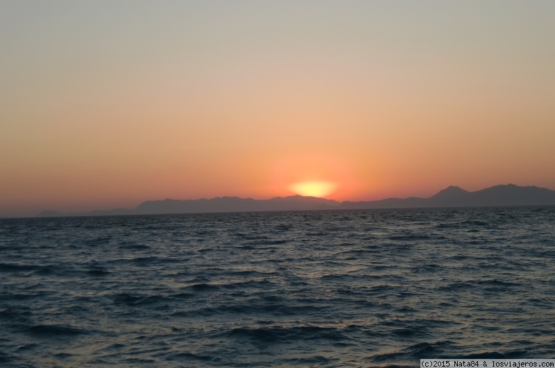 Atardecer en Rodas