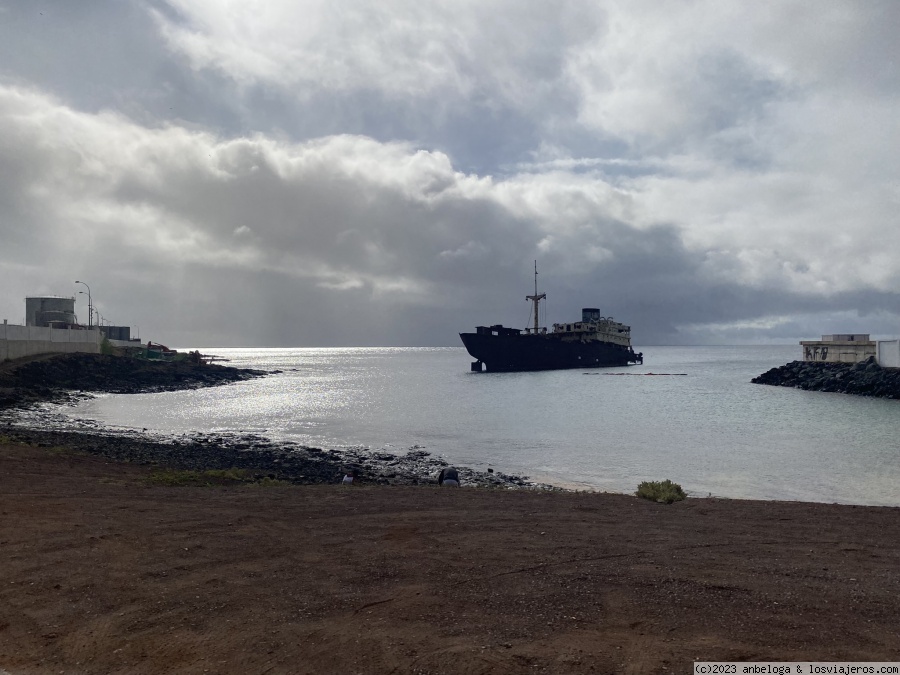 Barco Telamón en Lanzarote