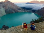 lego en todo el mundo, cráter Ijen - Java Oriental indonesia