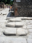 Paso de cebra en Pompeya