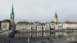 Vista de Zurich desde la catedral, Suiza