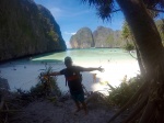 Mi amigo tony y yo en maya bay