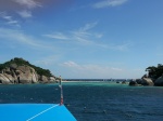 Koh Nang Yuan desde el barco de buceo