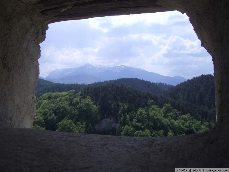 Vistas desde Fortaleza de Rasnov