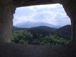 View from Fortress Rasnov