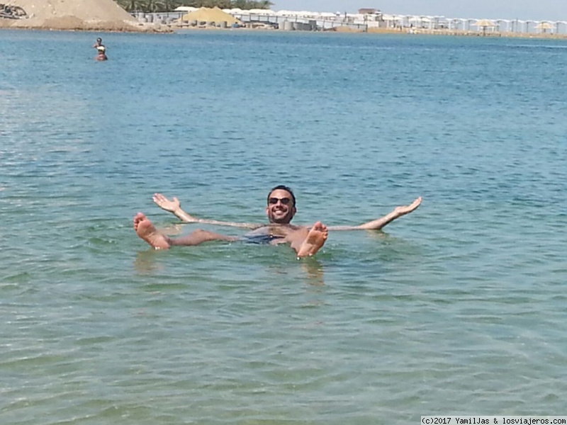 Un Uruguayo en el Mar Muerto de Israel