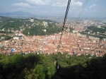 Vista aérea en Brasov